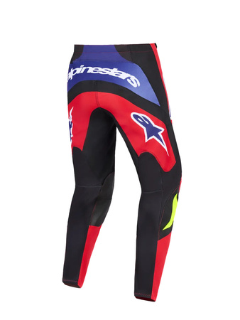 Spodnie Alpinestars Fluid Grid red/black/purple