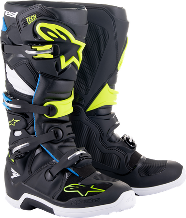 Buty Alpinestars Tech 7 black/blue/yellow