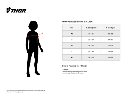 Koszulka T-Shirt juniorska Thor Brave black