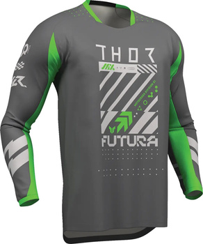 Bluza Thor Launchmode Futura charcoal/green