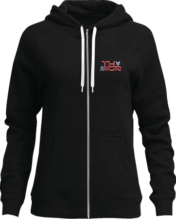 Bluza damska z kapturem Thor Vantage Zip-Up black