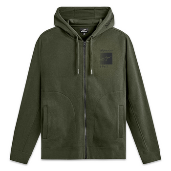 Bluza z kapturem Alpinestars Quest military