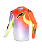 Bluza Alpinestars Junior Racer Lucent white/red/yellow