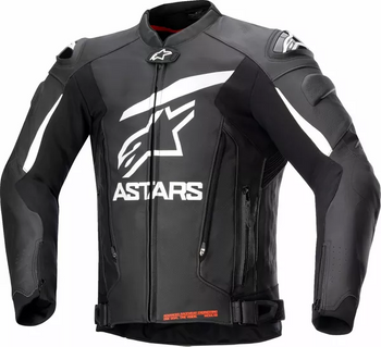Kurtka skórzana Alpinestars GP Plus v4 black/white