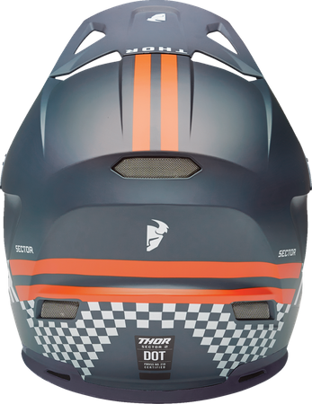 Kask Thor Sector 2 Combat navy/orange