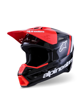 Kask Alpinestars S-M3 Radium black/red