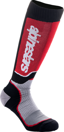 Skarpety Juniorskie Alpinestars MX Plus red/black