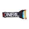 Gogle O'Neal B-33 Hexa black/red radium red