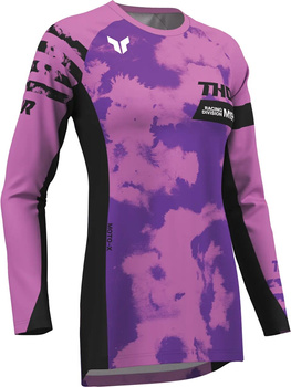 Bluza damska Thor Launchmode Bleach black/purple