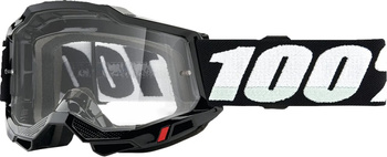 Gogle 100% Accuri 2 Junior Black clear
