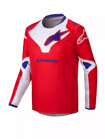 Bluza Juniorska Alpinestars Racer Veil red/white