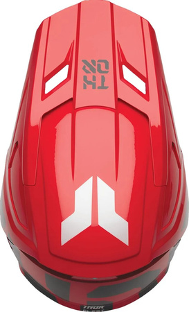 Kask Juniorski Thor Fleet Forge red