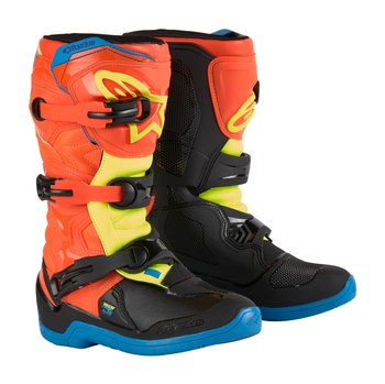 Buty Juniorskie Alpinestars Tech 3s orange/blue/yellow