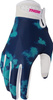 Rękawice Thor Junior Launchmode Bleach white/aqua
