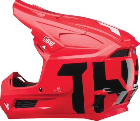Kask Juniorski Thor Fleet Forge red