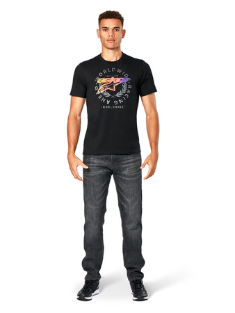 Koszulka T-Shirt Alpinestars Overlay CSF black