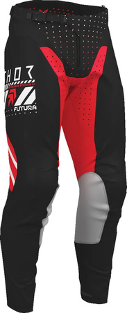 Spodnie Thor Launchmode Futura bkack/red