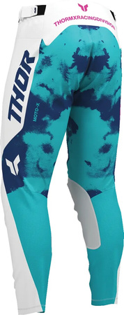 Spodnie Thor Launchmode Bleach white/aqua