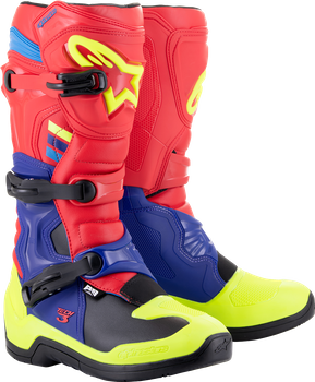 Buty Alpinestars Tech 3 red/blue/yellow