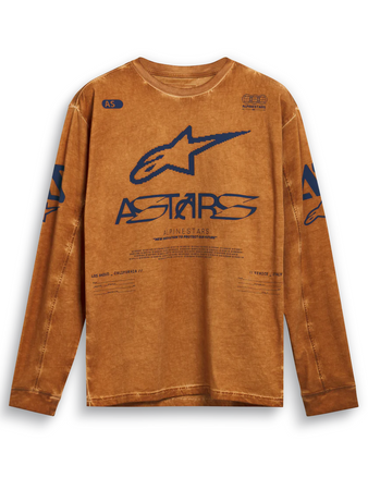 Koszulka Long Sleeve Alpinestars Nook Knit brown