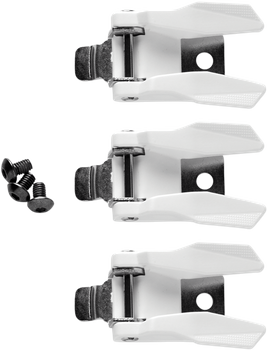 Zestaw klamer do butów Thor Radial white