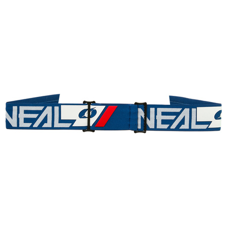 Gogle O'Neal B-55 Cram blue/white radium blue mirror