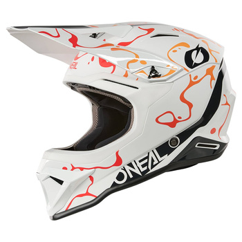 Kask O'Neal 1SRS Splash white/orange