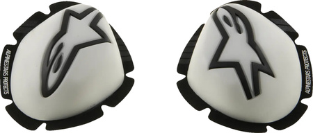 Slidery kolan Alpinestars GP Tech white/black