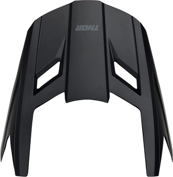 Daszek do juniorskiego kasku Thor Fleet Blackout black matt