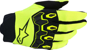 Rękawice Junior Alpinestars Full Bore v2 yellow/black