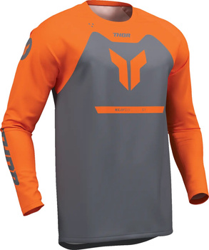 Bluza Thor Ridemode Menace charcoal/orange
