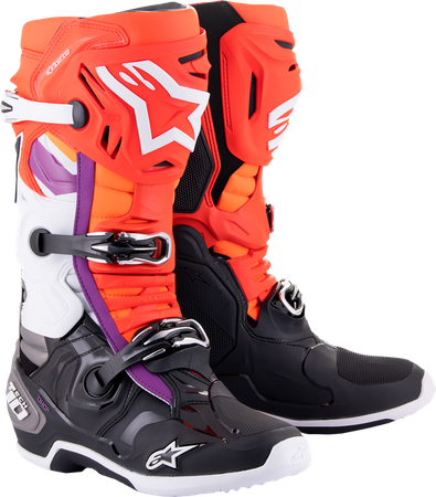 Buty Alpinestars Tech 10 black/red/orange/wh