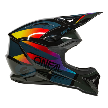 Kask Juniorski O'Neal 1SRS RC black/multicolor