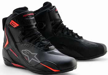 Buty Alpinestars Faster - 4 Drystar black/reo red