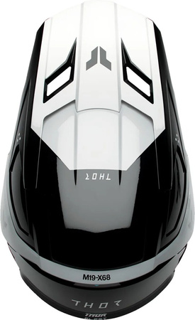 Kask Juniorski Thor Fleet Storm black/white