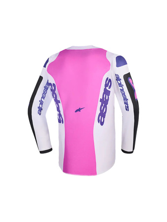 Bluza Juniorska Alpinestars Fluid Grid black/gray/pink