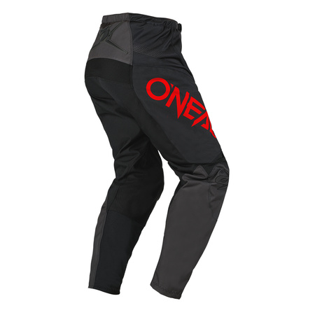 Spodnie juniorskie O'Neal Element Racewear black/gray/red