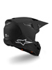 Kask Alpinestars S-M3 Solid black matt