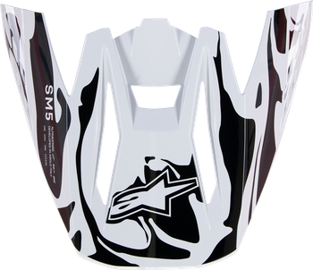 Daszek do kasku Alpinestars SM5 Mine gray/black
