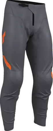Spodnie juniorskie Thor Ridemode Menace charcoal/orange