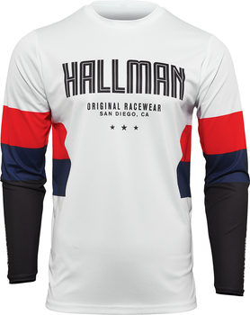 Bluza Thor Hallman Differ Draft white/red/navy