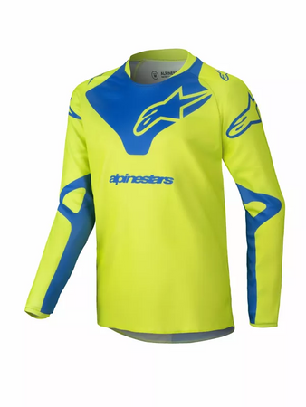 Bluza Juniorska Alpinestars Racer Veil yellow/blue