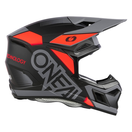 Kask O'Neal 3SRS Vision black/red/gray matt