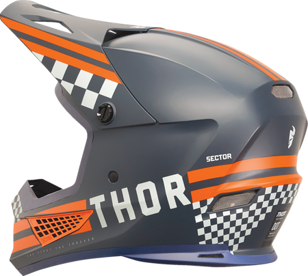 Kask Thor Sector 2 Combat navy/orange