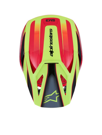Kask Alpinestars S-M3 Fray red/yellow/black