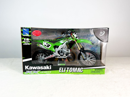 Model motocykla Kawaski KX 450 F Eli Tomac #3 1:6 New Ray