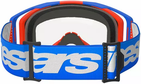 Gogle Alpinestars Vision 8 Wordmark blue/orange clear
