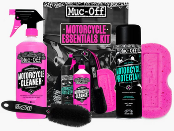 Zestaw do mycia i zabezpieczenia motocykla Muc-Off Essentials Kit