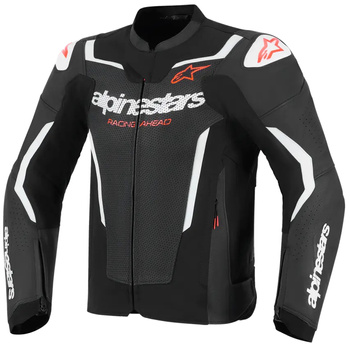 Kurtka skórzana Alpinestars GP Force Airflow v2 black/white