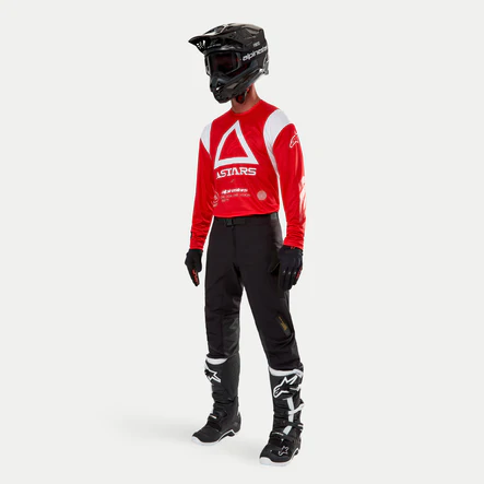 Zestaw Alpinestars Techdura red